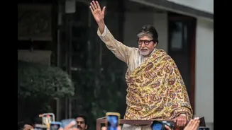 Amitabh Bachchan Brings His Unmatched Swag To Red Carpet, Greets Fans With ‘Namaste’