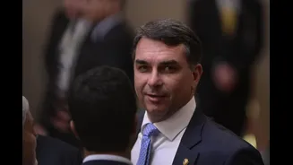Sem definir vice, Flávio Bolsonaro diz preferir uma mulher para a vaga