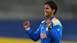 Deepti Sharma becomes first spinner to reach 350 international wickets in women’s cricket