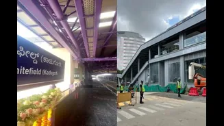 Good News For Bengaluru Commuters As Skywalk Connecting ITPB In Whitefield To Metro Station Opens Today