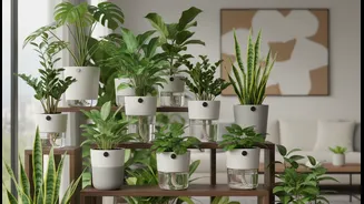 How busy professionals sustain high-density indoor plant collections via self-watering capillary pot arrays