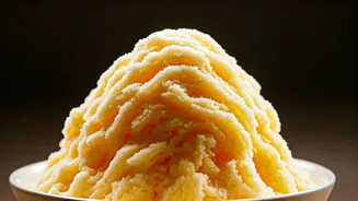 Refresh Mornings With Frozen Mango Scraping Fruit Snow Tutorial Daily