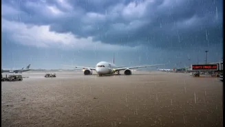 Delhi Flyers Should Not Trust Normal Travel Time During Heavy Rain