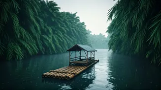 Skip The Crowds, Choose Bamboo Rafting This Monsoon