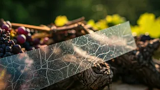 Grapevine Waste Revolutionizes Packaging: Biodegradable Films Vanish in 17 Days!