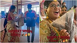 'Aur Kuch Chahiye?' Swiggy Instamart Comes To Rescue At Indian Wedding; Delivers 'Havan' Essentials Last Minute - VIDEO