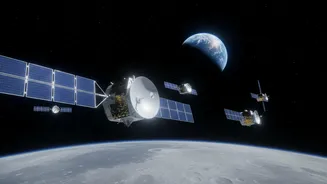 NASA's Planned Lunar Relay Satellites Brings GPS-Like Positioning Around The Moon Closer