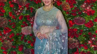 Madhuri Dixit Navratri Saree Looks: How to Take Saree Styling Ideas from Celebrity Outfits