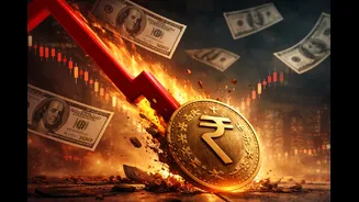 Indian Rupee Weakens Sharply Against US Dollar On Tuesday, Hits Fresh Low Of 96.47