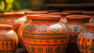 How potters craft India's festive clay