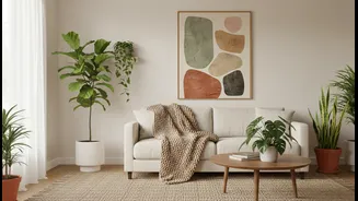 A Muted Palette Leaves More Room for Art, Plants and Texture