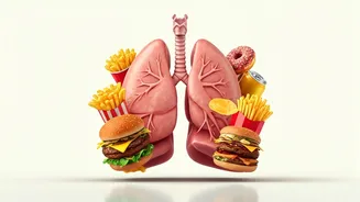 Unhealthy Foods Damage Lungs, Study Says