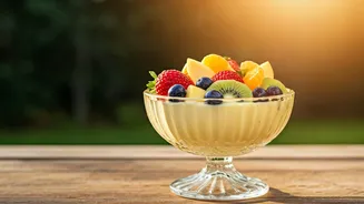 Fruit Custard Makes Summer Gatherings Feel Classic