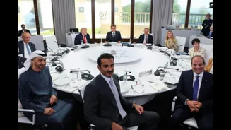 Trump Meets G7 Leaders After Sharing Strained Relations In Past Months