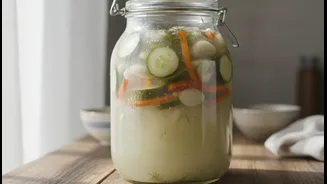 A Cloudy Brine Can Be Normal In Some Vegetable Ferments