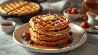 National Waffle Day 2026: Try this easy buttermilk waffle recipe for crispy, fluffy treat