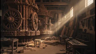 Inside The Workshop Where Puri’s Rath Yatra Chariots Take Shape