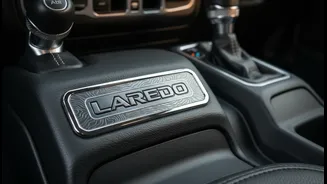 A Custom Console Badge Gives Every Wrangler Laredo A More Bespoke Feel