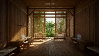 Work From Bali: Bamboo Eco-Hubs Are Crowding With Indians