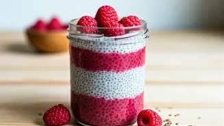 Raspberry Chia Pudding: A Simple, Healthy Delight
