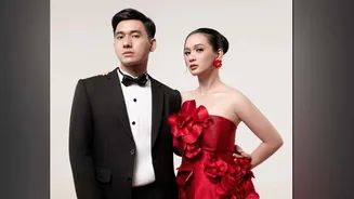 Dea Annisa Menawan dengan Glam Makeup Look saat Foto Preweeding