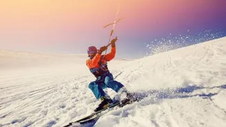 Snow kiting in Africa: 5 epic mountain spots