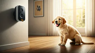 New Interactive Smart Cameras Keep Lonely Pets Happy All Day