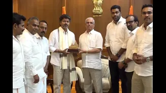Vijay’s Oath Ceremony Uncertain As Tamil Nadu Governor Unsure Of TVK’s Numbers: Sources
