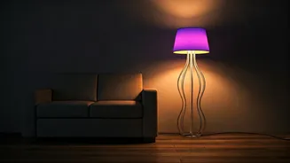 Bold Lamps Make Small Rooms Feel Designed