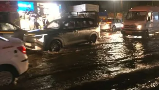 Mumbai Reels Under Nearly 200 mm Rain in 12 Hours as Roads Flood, Flights Diverted