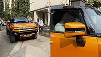 Rohit Shetty Buys ₹4.57 Crore Electric Luxury SUV, Enjoys A Drive In Mumbai - VIDEO