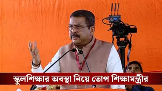 Education Minister: বাংলাকে ১০,০০০ কোটি টাকা থেকে বঞ্চিত করেছেন মমতা, শহরে এসে তোপ কেন্দ্রীয় শিক্ষামন্ত্রীর