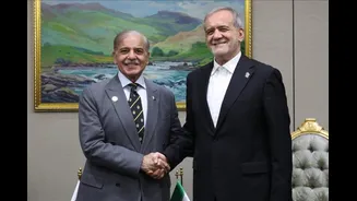Pakistan's PM Shehbaz Sharif Signs As Guarantor After Trump, Iran Ink Peace Deal | Watch