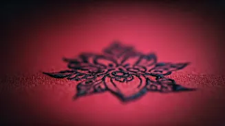 Goddess Lakshmi's Blessing: Decoding the Bridal Significance of Rashmika Mandanna's Mehendi Dupatta