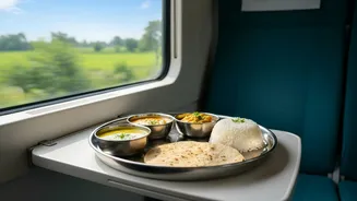 A Closer Food Look at Checking Official Onboard Vendors After Indian Railways' Food-Service Enforcement