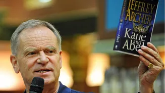 Jeffrey Archer to retire after 31st novel, 'Adam and Eve'