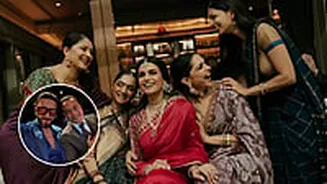 Deepika Padukone Shines In Exquisite Bandhani Saree At Friend's Wedding In NYC, Selfies With Deep-Veer Go Viral