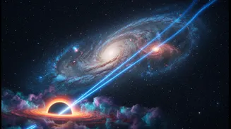 Space Readers, Students and Visual-Science Fans Should Separate Galaxy Collision from Black-Hole Activity
