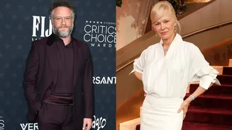 'Yucky': Pamela Anderson on encountering Seth Rogen at Golden Globes