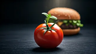 From Fast Food to Fresh Produce: YouTuber's Viral Burger Tomato Experiment