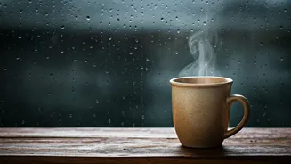 Nothing Beats Fresh Masala Chai In Rain