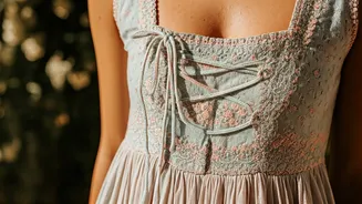 Mrunal Thakur's Effortless Pastel Maxi Dress: A Fashion Breakdown