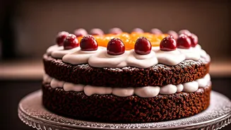 The Best Looking DIY Cherry Fruit Cake Recipe Online