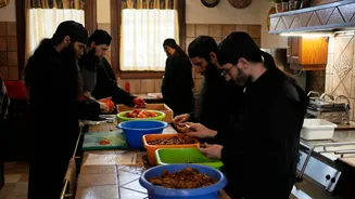 Greek Monks' Lent Practices Inspire Healthy Eating Habits