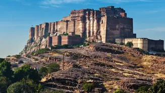 Desert, Hill and Coastal Forts Give India's Heritage Map Variety