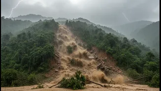 पावसात डोंगर अचानक का कोसळतात?