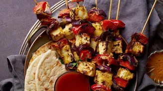 Healthy Street Food Hacks How Air-Fried Paneer Tikka And Millet Bhel Save Calories
