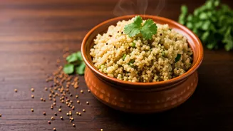Fuel Your Mornings: The Mighty Quinoa Upma for Muscle Growth and Vitality