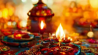 Navratri And Dussehra Living Room Decor: Smart Hacks Using Handcrafted Brass Lamps