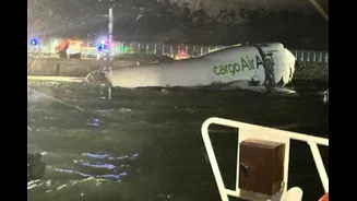 Cargo Plane Crash Kills Two In Hong Kong